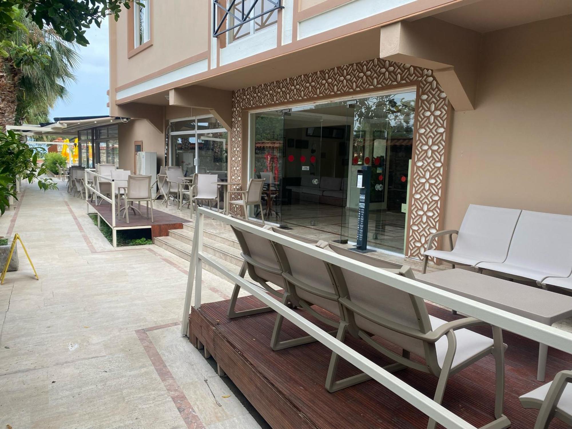 Beldibi Beach Hotel Bagian luar foto